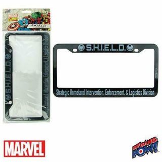 Marvel Agents Of Shield License Plate Frame