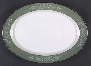 Syracuse Candlelight 12 1/8 " Oval Serving Platter 701645