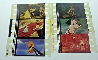 Lion King Snow White Bambi Cinderella Pinnachio 101 Dalmations 50 Film Cells