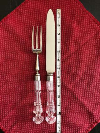 Waterford Crystal Lismore 2 - Piece Carving Set - 13 