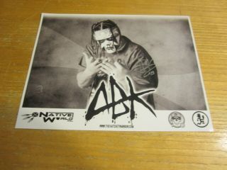 Abk Anybody Killa Autographed Signed 8.  5x11 Photograph