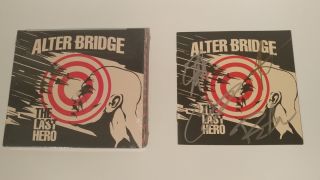 Alter Bridge The Last Hero Cd W/ Autographed Booklet Signed By All Members
