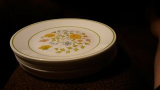 12 Corelle Spring Meadow 8.  5” Luncheon Salad Plates Vintage Corning