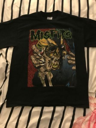 The Misfits 2001 Official Size Large Glenn Danzig Evilive T Shirt Pushead