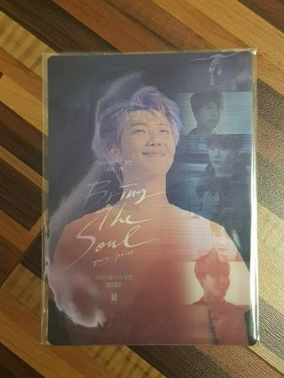 Bts Bring The Soul Docu - Series Gift Lenticular Card Photocard 1ea Namjun (rm)