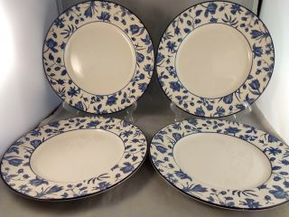 Set Of 4 Royal Stafford Spring Garden Dinner Plates