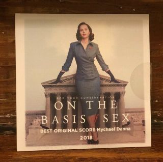 On The Basis Of Sex Fyc Best Score Cd Soundtrack For Your Consideration