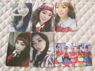 Red Velvet 1st Album The Red Photocard Full Set Kpop Dumb Dumb
