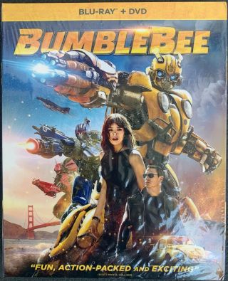 Bumblebee (blu Ray,  Dvd) W/ Slip Cover.  1st Class.