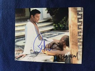 Signed Ricky Martin & Edgar Ramirez 8x10 Autographed Photo Sexy Photo Hot