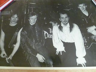 The Damned Rare Black And White Poster,  76 Cm X 51 Cm