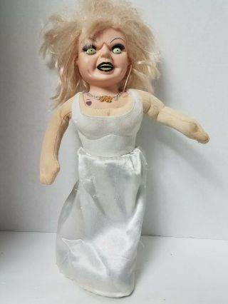 Bride Of Chucky Tiffany Plush 13 " Doll Plastic Head Toy Factory Horror Halloween