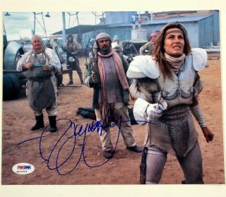 Actress Virginia Hey Autograph Mad Max 2 Signed 8x10 Photo Psa/dna Witness