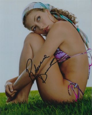 Rebecca Gayheart Signed 8x10 Photo Coa: Autograph World