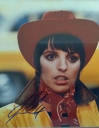 Liza Minnelli Signed Autographed 8x10 Photo - Cabaret Arthur - A - Cop - W/coa