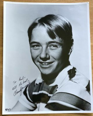 " The Yearling " Academy Award Winner Claude Jarman Jr.  Autograph Photo