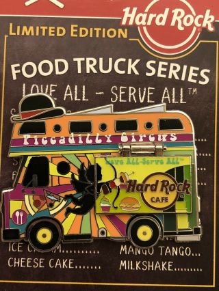 Hard Rock Cafe London Piccadilly Circus 2019 Food Truck Series Pin