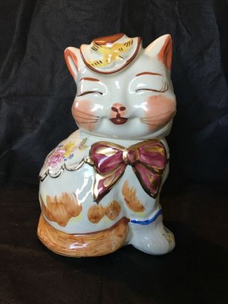 Vintage Shawnee Pottery Puss 