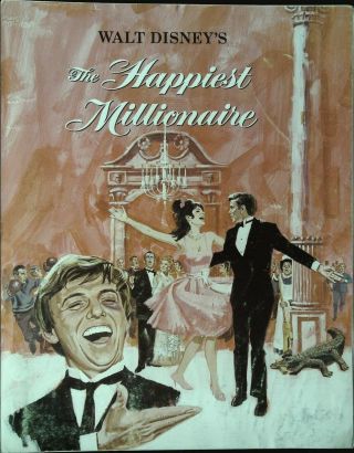 The Happiest Millionaire Lobby Title Card Walt Disney 1967
