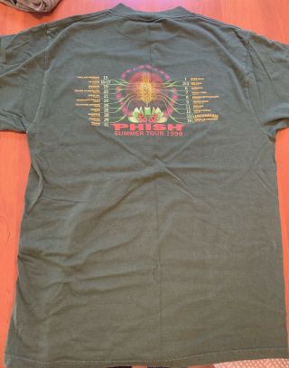 Vintage Phish Summer Tour 1998 T - Shirt 4