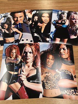 Spice Girls Say You’ll Be There A4 Art Prints.  Set Of 5 Ginger Baby Posh Poster