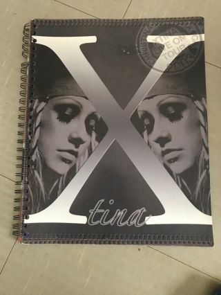Christina Aguilera Xtina Tour Program (book) 2003