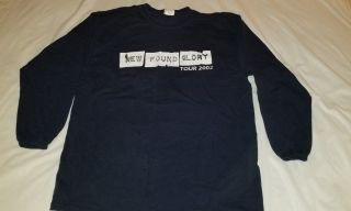 Vtg Found Glory Long Sleeve Shirt Xl 2002 Tour Nfg