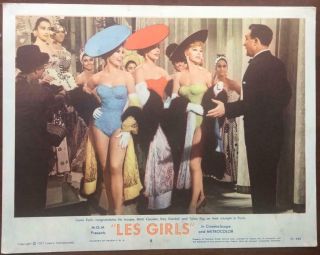 Gene Kelly Mitzi Gaynor Kay Kendall Taina Elg Les Girls 1957 8 Lobby Card 2977