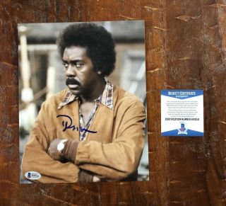 Sanford And Son Lamont Demond Wilson Signed 8x10 Beckett Certed Authentic