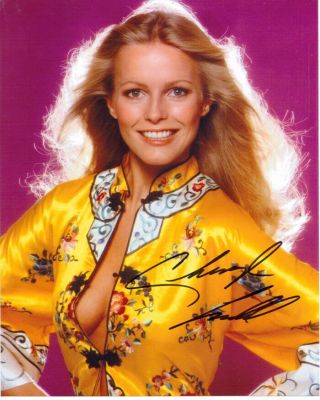 Cheryl Ladd Sexy Actress Charlies Angels Signed 8x10 Photo With