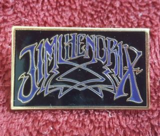 Jimi Hendrix Pin - 1990 " Are You Experienced " Rare Collectable
