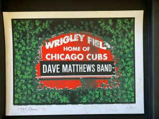 Dave Matthews Band Live at Wrigley Field Set Limited Edition 4 CDs & signed art 2