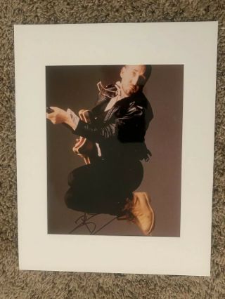 Pete Townshend The Who Authentic Signed Matted 8x10 Photo Autographed.  Auto