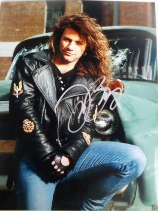 Jon Bon Jovi Signed Color Photo