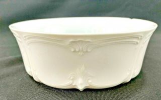 For Jsfrain Only Tirschenreuth Baronesse White Fruit Cereal Bowl 5 1/4 " Chip