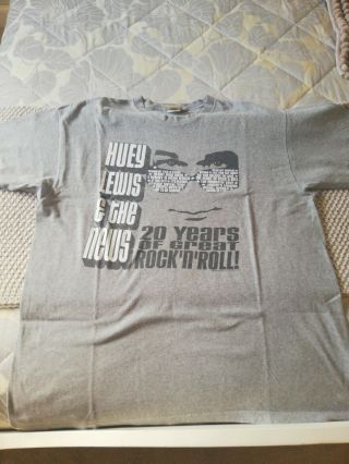 Huey Lewis And The News Vintage Tour T Shirt