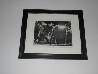 Framed The Clash 1979 In Boston On Stage Joe Strummer London Calling 14 " X17 "