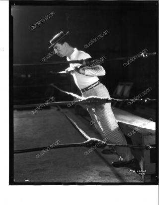 Buster Keaton Rare Boxing Ring Photo,  Unbelievable Quality George Hurrell