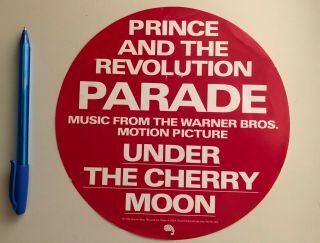 Prince Parade Under The Cherry Moon Small Promo Flat Poster