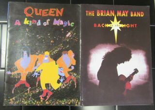Queen A Kind Of Magic And Back To The Light Tour Programme