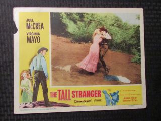 1957 The Tall Stranger 14x11 " Lobby Card 7 Gd,  2.  5 Joel Mccrea