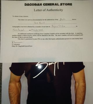 Sam Hunt Hand Signed Autograph 8x10 Photo 3