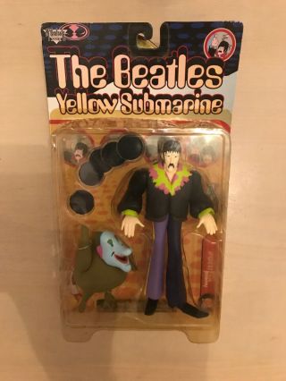 Mcfarlane Toys Beatles Yellow Submarine Carded John Lennon Figure And