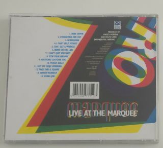 Multi - Signed Nine Below Zero ' Live at the Marquee ' 1999 cd - Rory Gallagher 3
