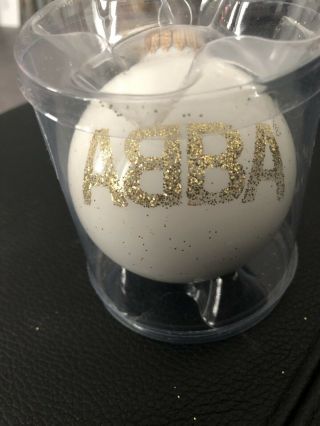 Abba The Museum Official Christmas Ornament Ball Bauble