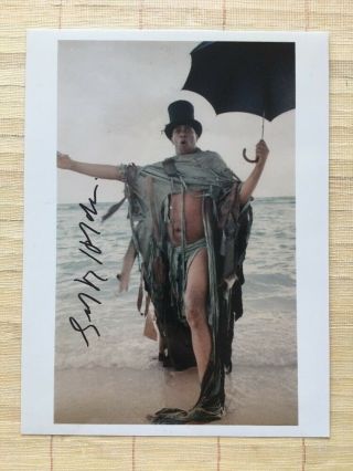 Geoffrey Holder Signed 8x10 Photo James Bond ‘live And Let Die’ Auto R&r