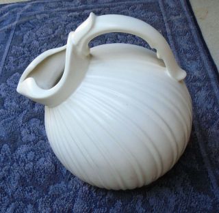 Stangl 1930s Pitcher,  Bisque White,