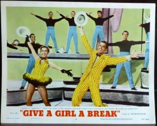 Debbie Reynolds Gower Champion 1950s Lobby Card Give A Girl A Break