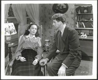 Film Noir Burt Lancaster Ann Blyth 1940s Promo Photo Brute Force