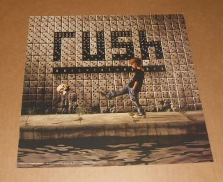 Rush Roll The Bones 1991 Promo Poster 2 - Sided Flat Square 12x12